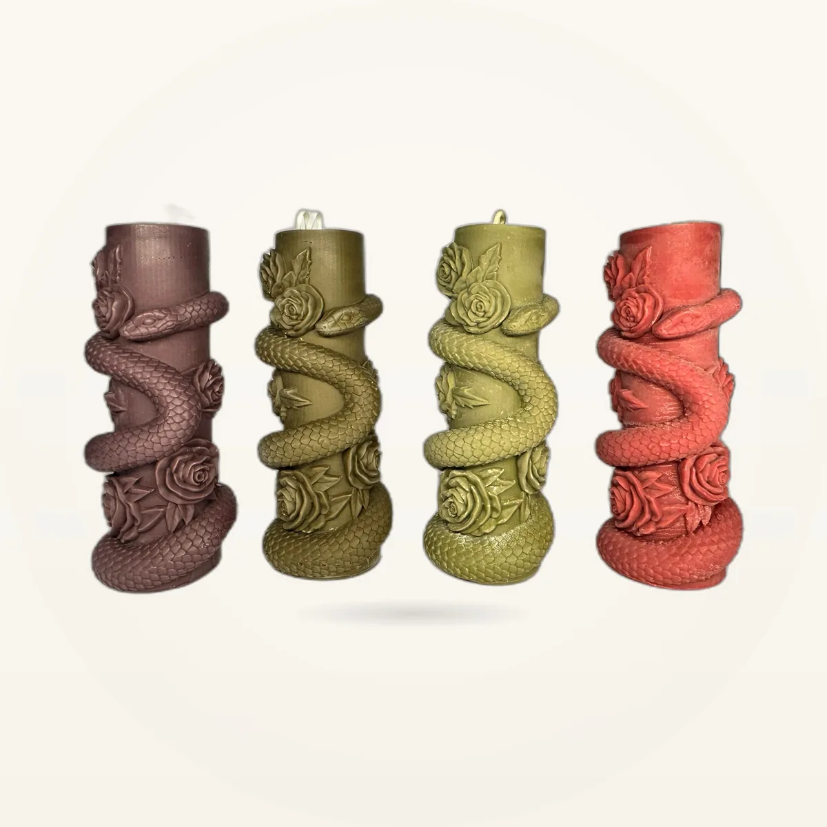 Serpente com Rosas — imagem 2