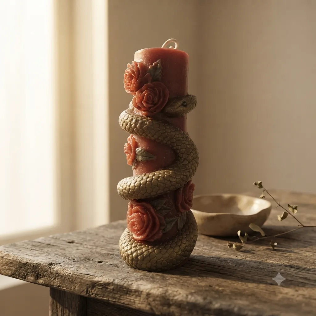 Serpente entre Rosas — imagem 3